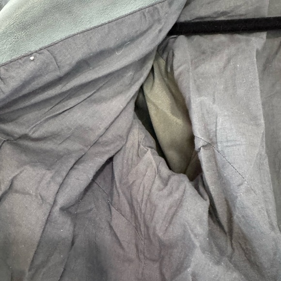 Lucky Brand Leather Jacket in Teal Blue - Picture 4 of 7